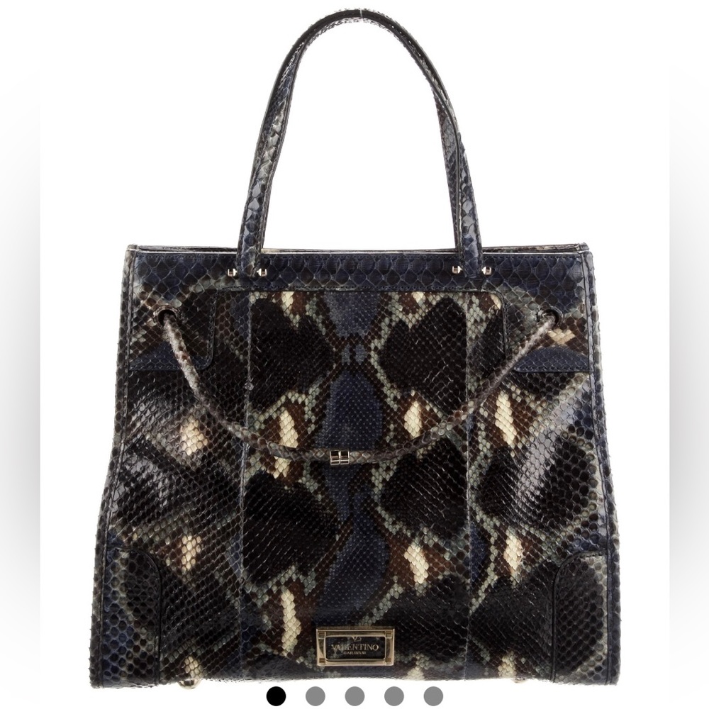 Valentino Animal Print Tote